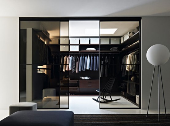 Doc Mobili Walk In Closet With Glass Doors