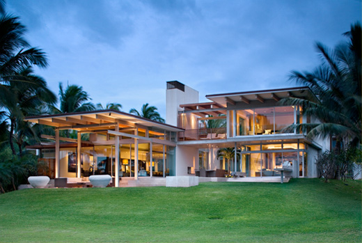 Dream Tropical House Design in Maui by Pete Bossley Architects ...