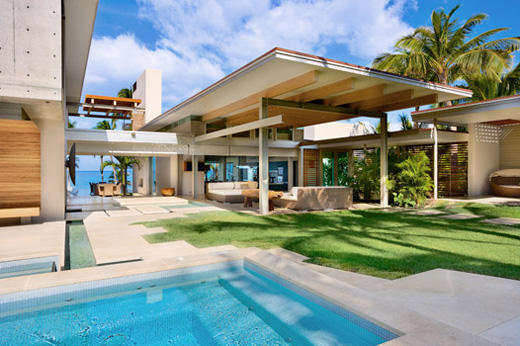 Dream Tropical House Design in Maui by Pete Bossley Architects ...