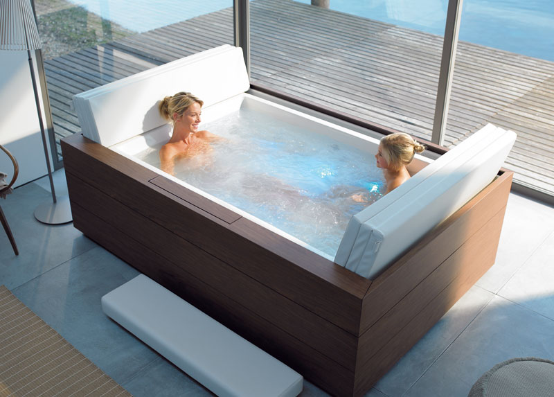 New Duravit Pool System Pool Tubs With Massage Digsdigs