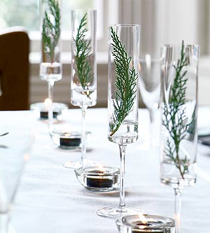 Modern Christmas Table Centerpieces