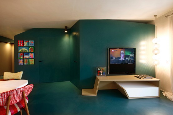 Eclectic Apartment Design Inspired By Jungles