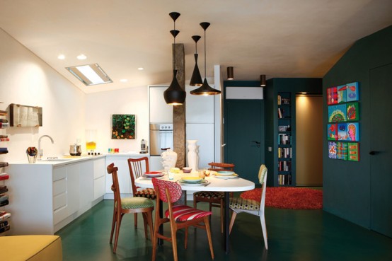 Eclectic Apartment Design Inspired By Jungles