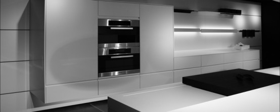 Futuristic decorating kitchen ideas by Eggersmann