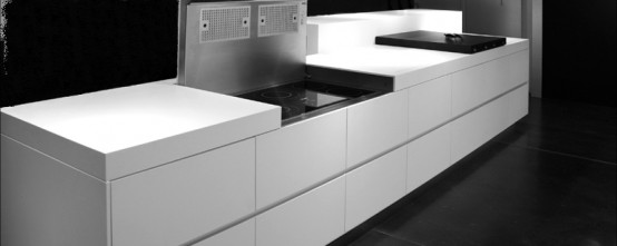 Futuristic decorating kitchen ideas by Eggersmann