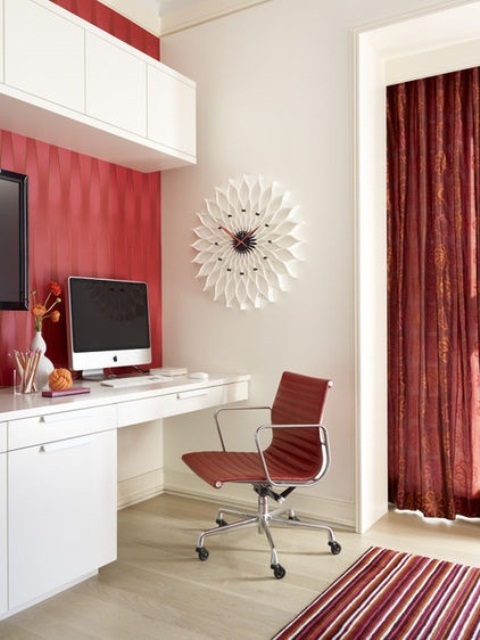 55 Elegant And Exquisite Feminine Home Offices - DigsDigs