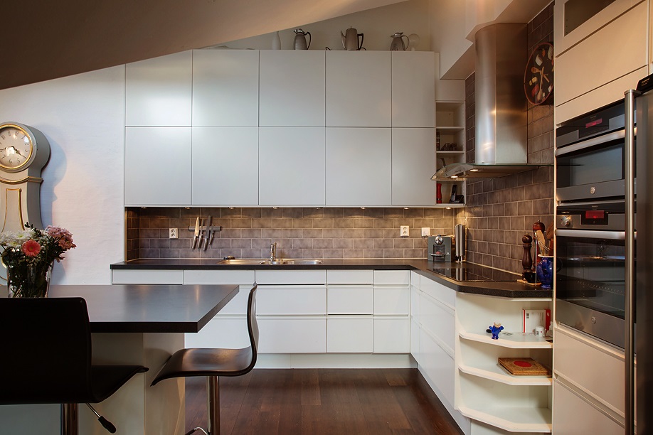 elegant and timeless kitchen design in chocolate and white elegant and timeless kitchen design in chocolate and white