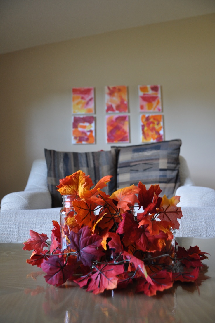 43 Fall Coffee Table Décor Ideas | DigsDigs