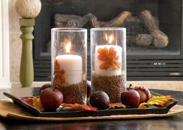 43 Fall Coffee Table Décor Ideas | DigsDigs