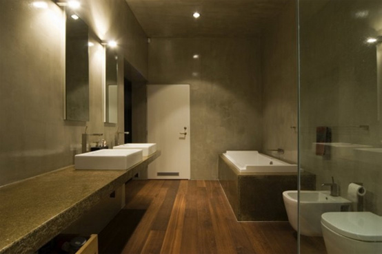 Family House Made Of Wood With Large Glazing Family House Made Of Wood With Large Glazing