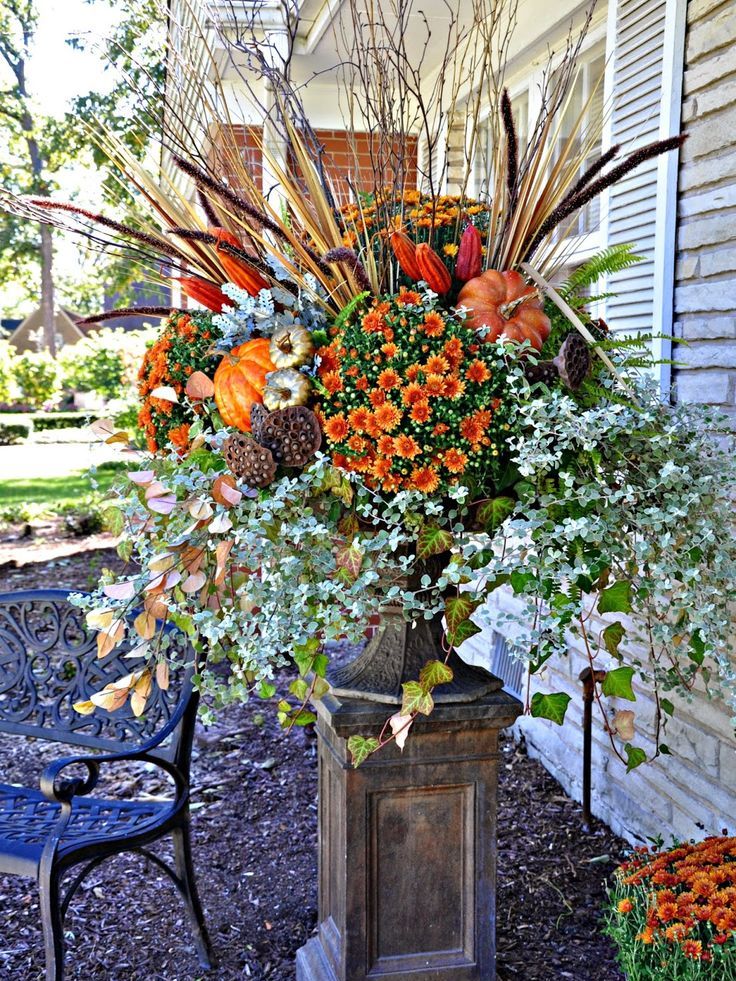 34 Faux Flower Fall Arrangements For Indoors And Outdoors DigsDigs