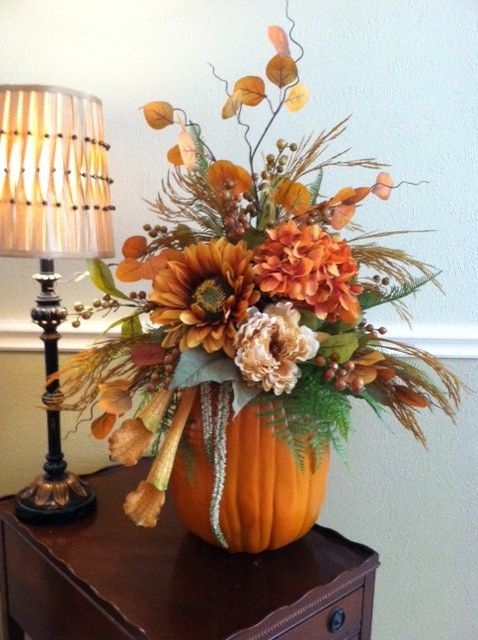 34 Faux Flower Fall Arrangements For Indoors And Outdoors - DigsDigs