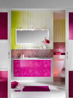 Femenine Glamour Bathroom Furniture