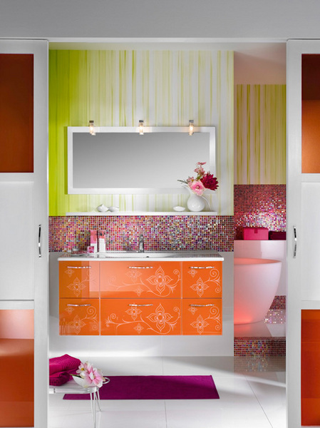 Femenine Glamour Bathroom Furniture