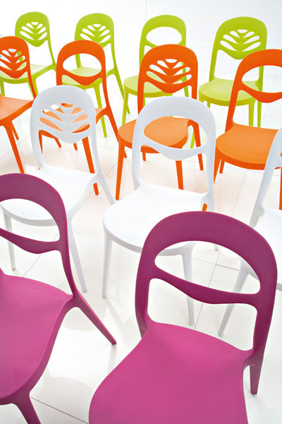 Orange Chairs on Foryou     Contemporary Chairs From Domitalia   Digsdigs