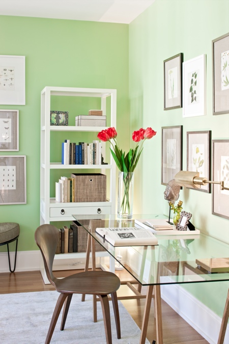 25 Home Office Décor Ideas To Bring Spring To Your 
