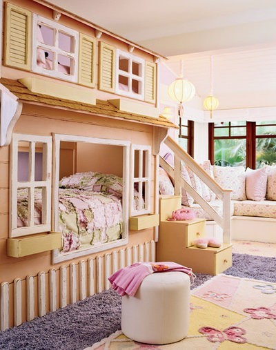 Cute Bunk Beds Girls Room