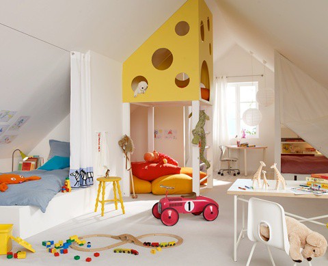 Cute Bedroom Ideas on Fun And Cute Kids Bedroom Designs 3 Jpg