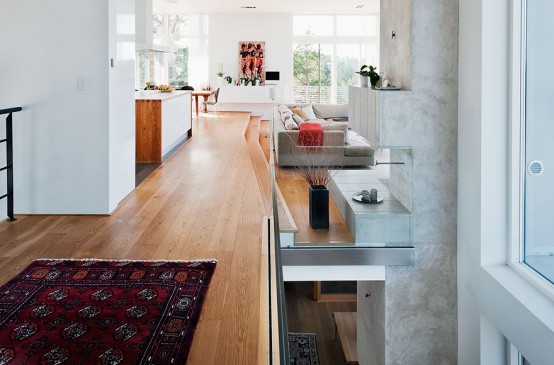 Functional Minimalist House For Large Family