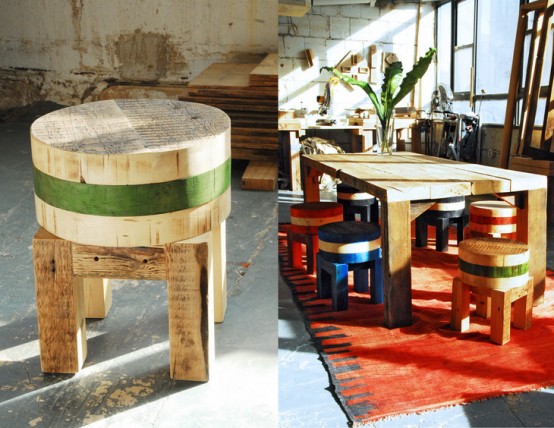 Furniture Essentials From Recycled Manhattan Timber Furniture Essentials From Recycled Manhattan Timber