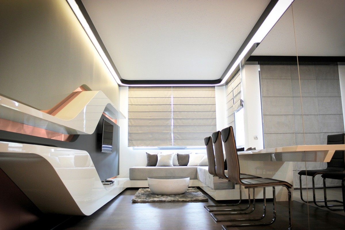 futuristic home interior Archives - DigsDigs