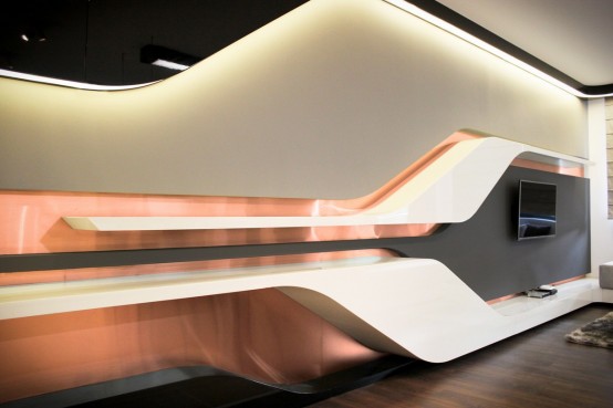 Futuristic Apartment For High Technologies Lovers