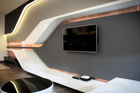 Futuristic Apartment For High Technologies Lovers