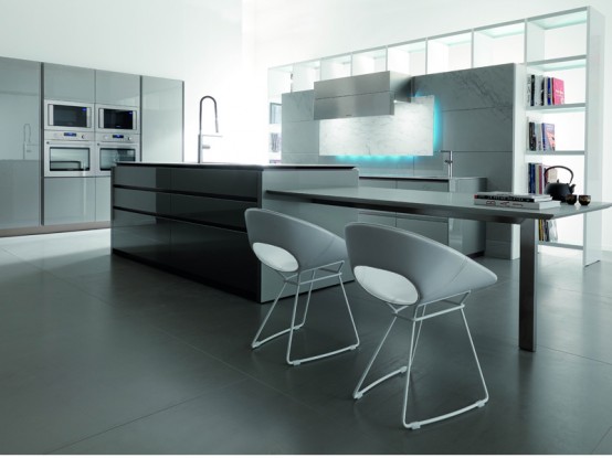 Futuristic Kitchen Design Toncelli