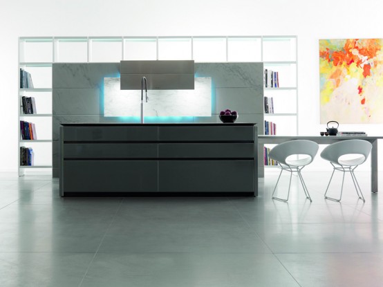 Futuristic Kitchen Design Toncelli