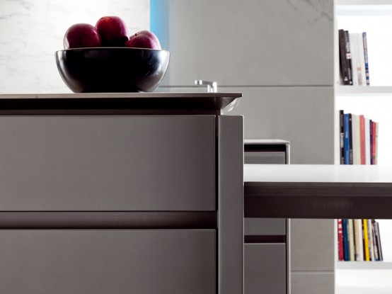 Futuristic Kitchen Design Toncelli