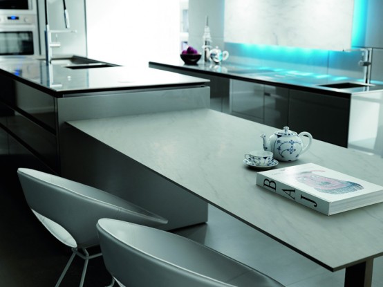 Futuristic Kitchen Design Toncelli