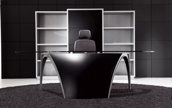 furniture futuristic office table