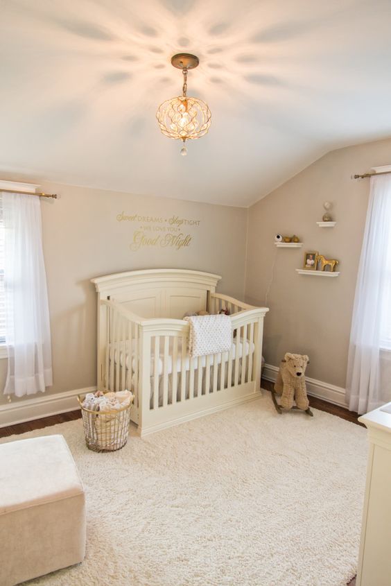 nursery neutral gender soft colors paint baby bedroom gold nurseries decor rooms excite boy simple crib benjamin projectnursery beige moore