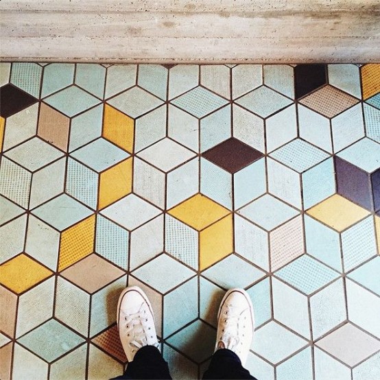 Modern Surface Trend 30 Geometric Tiles Ideas DigsDigs