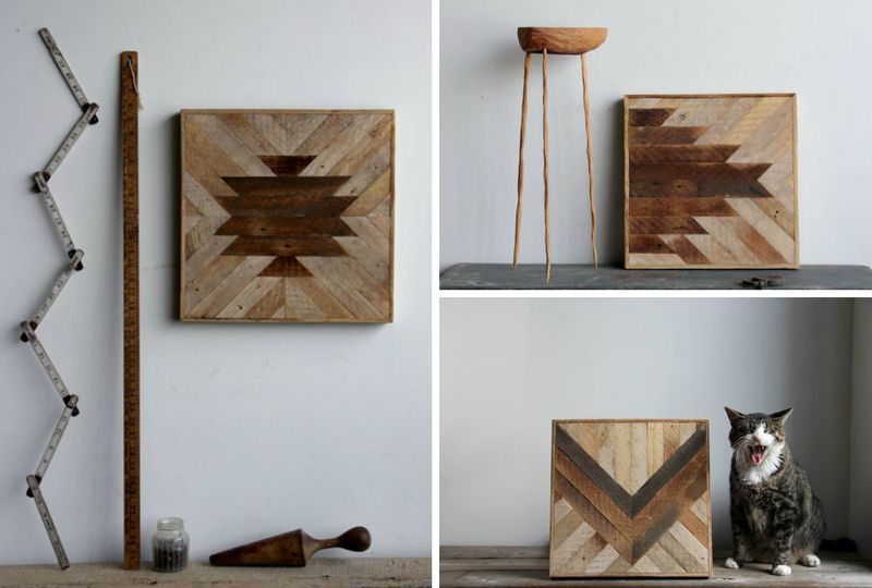 Geometric Wood Panels To Decorate Your Walls By Ariele | DigsDigs