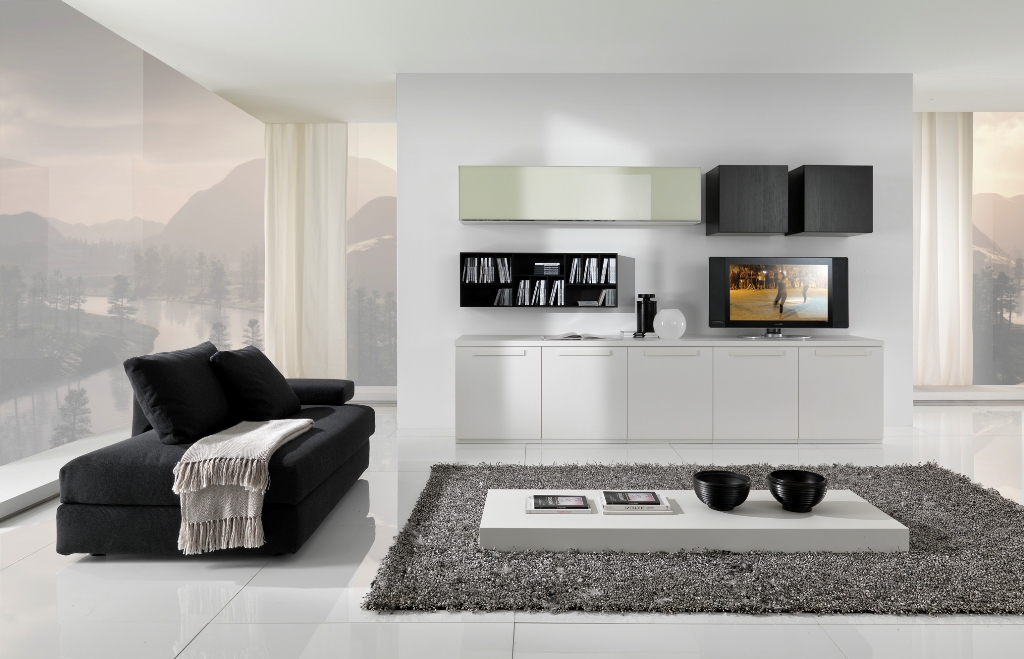  white interior design black and white living room giessegi living room