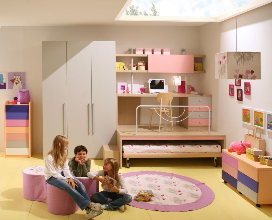 50 Brilliant Boys and Girls Room Designs  Unoxtutti from Giessegi 