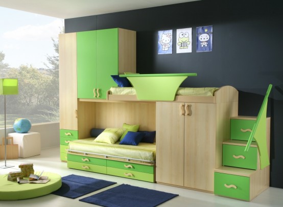 50 Brilliant Boys and Girls Room Designs – Unoxtutti from Giessegi ...