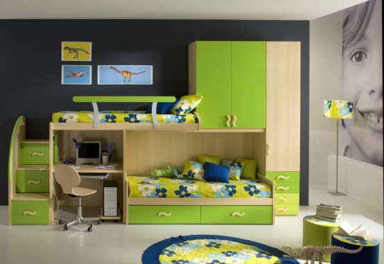 50 Brilliant Boys and Girls Room Designs – Unoxtutti from Giessegi ...