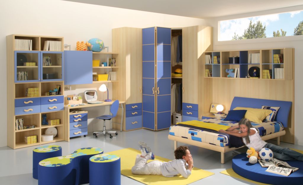 50 Brilliant Boys and Girls Room Designs – Unoxtutti from Giessegi ...