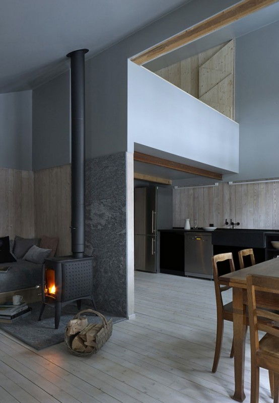 Halbhaus 17th Century Swiss Chalet Makeover
