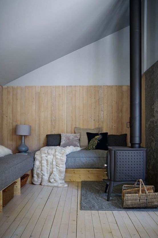 Halbhaus 17th Century Swiss Chalet Makeover