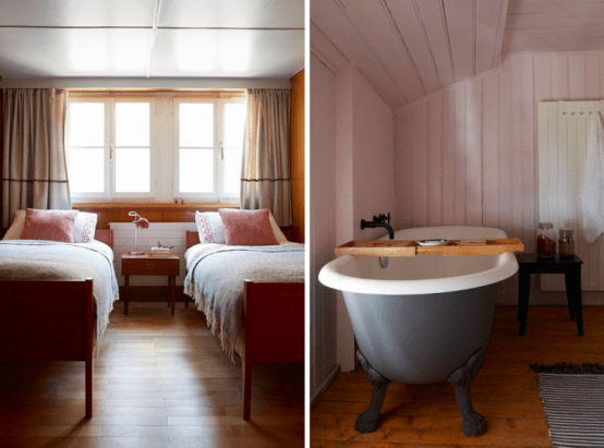 Halbhaus 17th Century Swiss Chalet Makeover