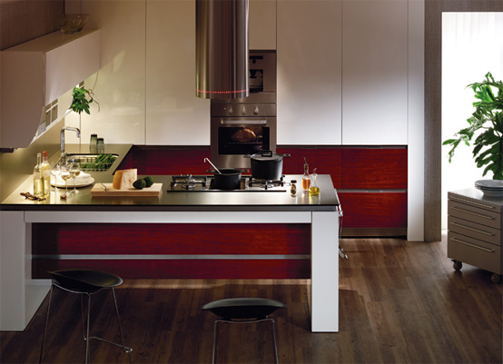 Hanssem KitchenBach 600 – Ruby Teak Kitchen Design | DigsDigs