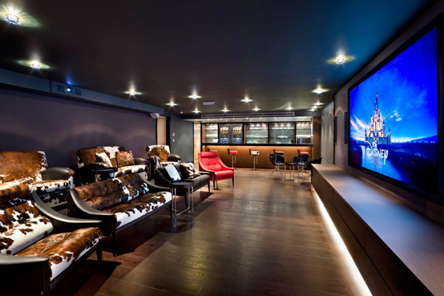 Unique Cool Home Theater Design Ideas 