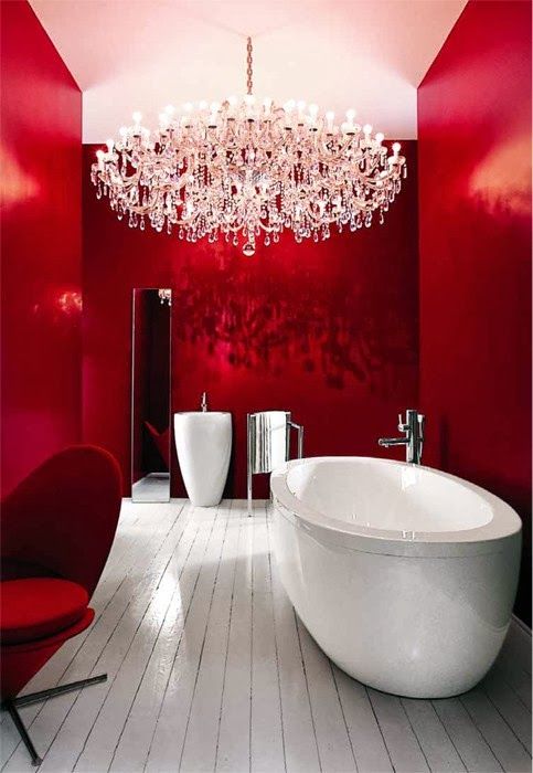 Monochromatic Rooms 24 hot cranberry monochromatic rooms - digsdigs Monochromatic Rooms 24 hot cranberry monochromatic rooms - digsdigs