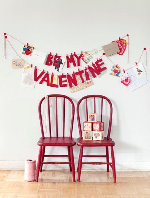 Hot Red Valentine Decor Ideas