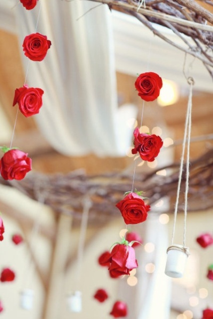 Hot Red Valentine Decor Ideas