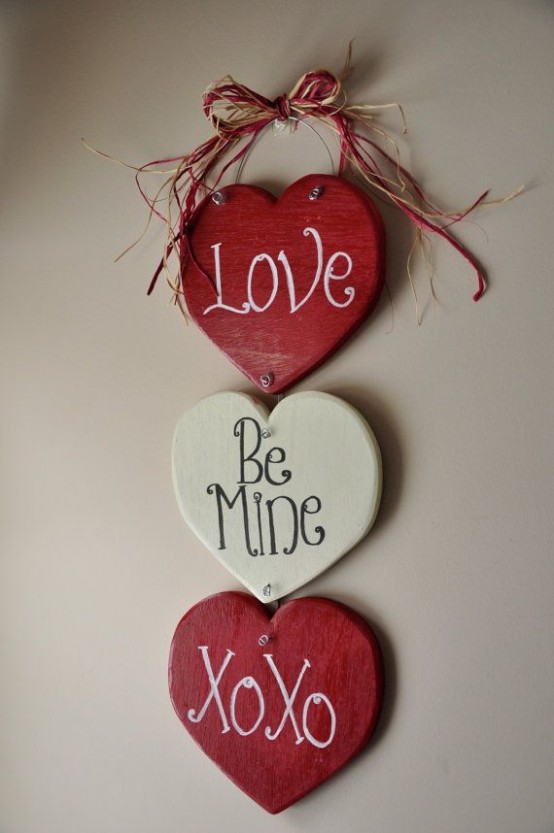 Hot Red Valentine Decor Ideas