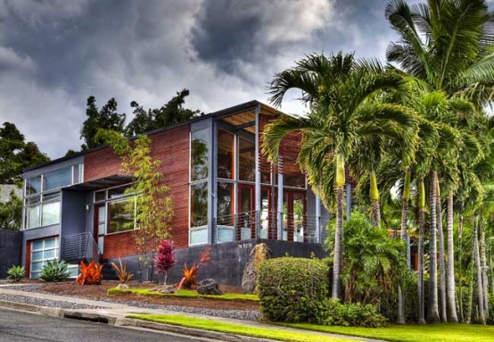 House in Hawaiian Traditions of Basalt Masonry